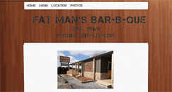 Desktop Screenshot of fatmansbarbque.com