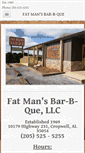 Mobile Screenshot of fatmansbarbque.com